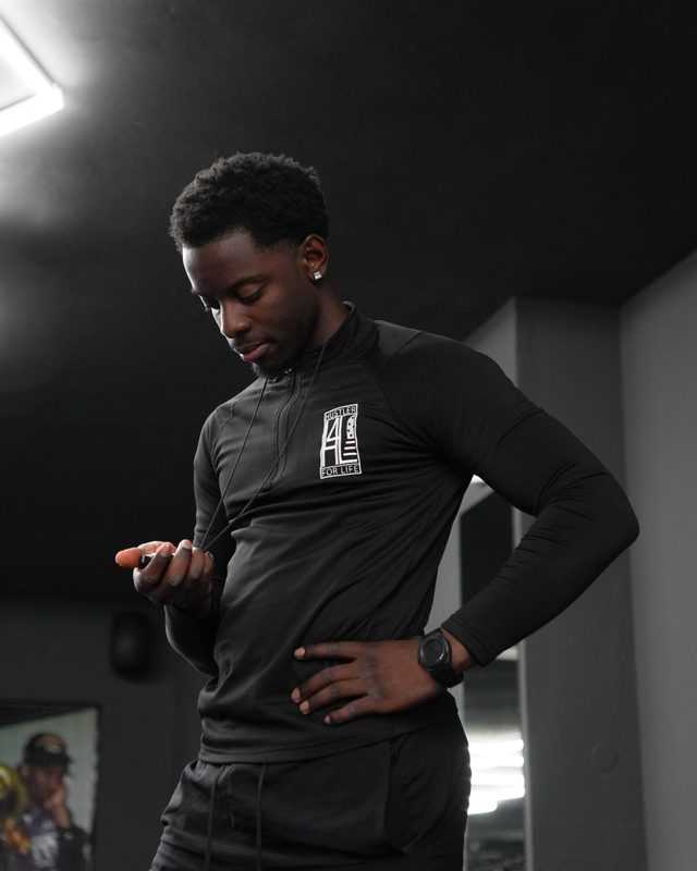 Andrew Amankwah, personal trainer di Hustlers Gym Verona